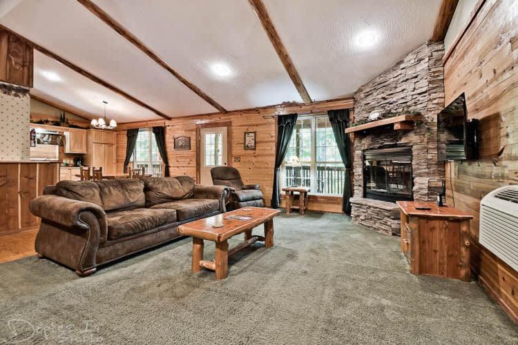 Willa Secluded Cabin In The Woods! 1 Story Eureka Springs Zewnętrze zdjęcie