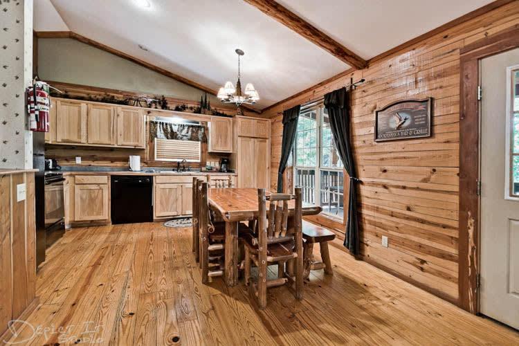 Willa Secluded Cabin In The Woods! 1 Story Eureka Springs Zewnętrze zdjęcie